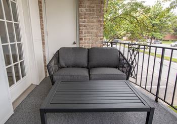Private patio or balcony in each apartment in The Brittany Apartments  at Brittany Apartments, Maryland